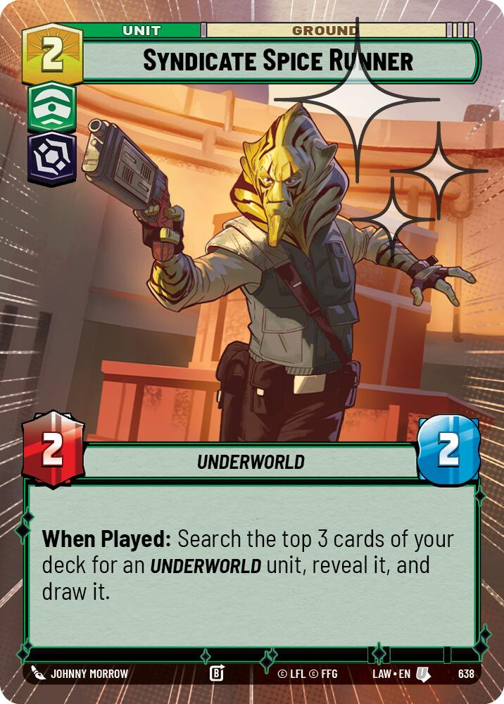 Syndicate Spice Runner (638) (Hyperspace Foil) (638) [A Lawless Time] | Shuffle n Cut Hobbies & Games