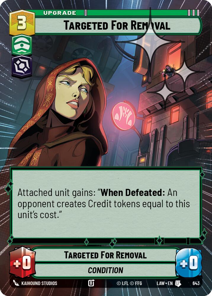Targeted for Removal (643) (Hyperspace Foil) (643) [A Lawless Time] | Shuffle n Cut Hobbies & Games