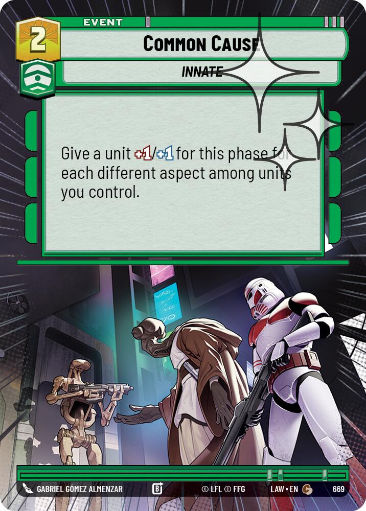 Common Cause (669) (Hyperspace Foil) (669) [A Lawless Time] | Shuffle n Cut Hobbies & Games