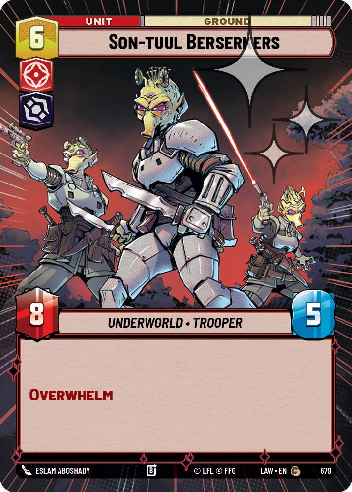 Son-tuul Berserkers (679) (Hyperspace Foil) (679) [A Lawless Time] | Shuffle n Cut Hobbies & Games