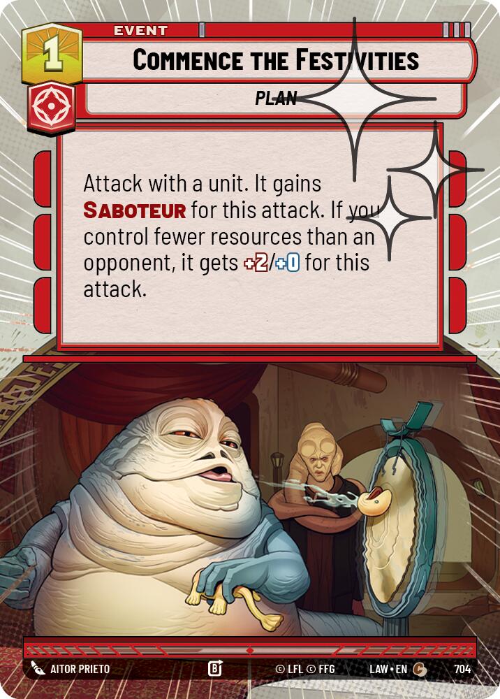 Commence the Festivities (704) (Hyperspace Foil) (704) [A Lawless Time] | Shuffle n Cut Hobbies & Games