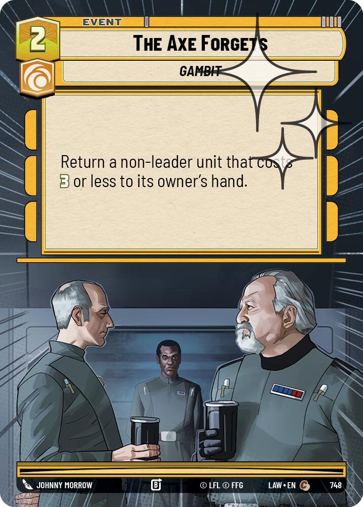 The Axe Forgets (748) (Hyperspace Foil) (748) [A Lawless Time] | Shuffle n Cut Hobbies & Games