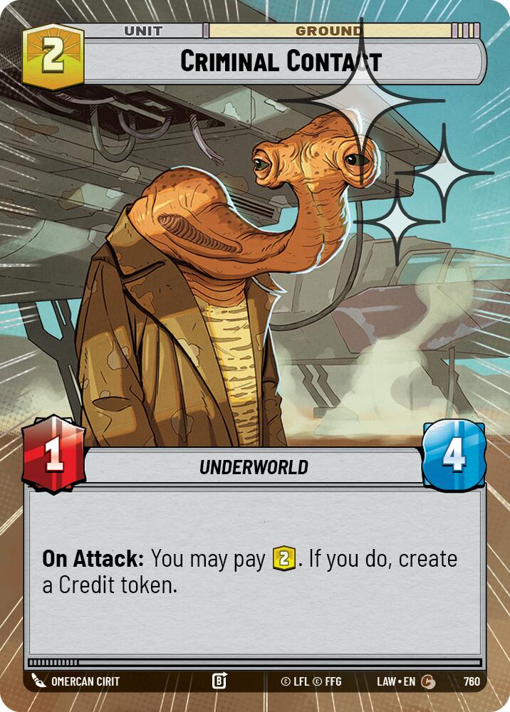 Criminal Contact (760) (Hyperspace Foil) (760) [A Lawless Time] | Shuffle n Cut Hobbies & Games