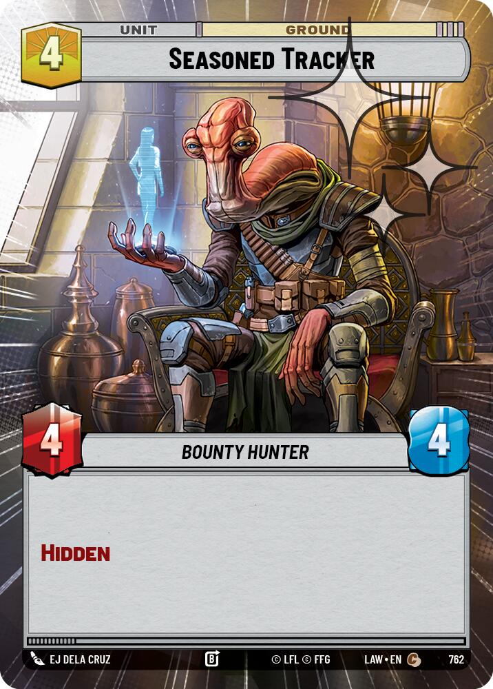 Seasoned Tracker (762) (Hyperspace Foil) (762) [A Lawless Time] | Shuffle n Cut Hobbies & Games