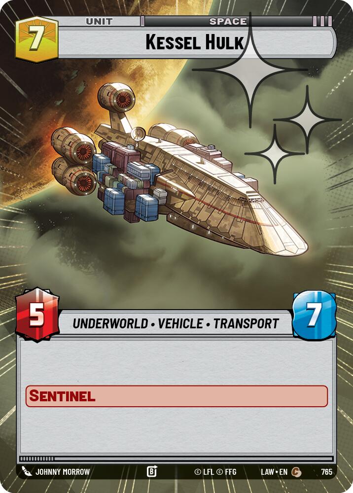 Kessel Hulk (765) (Hyperspace Foil) (765) [A Lawless Time] | Shuffle n Cut Hobbies & Games
