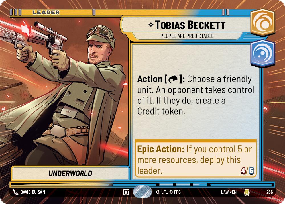 Tobias Beckett - People are Predictable (Hyperspace) (266) (266) [A Lawless Time] | Shuffle n Cut Hobbies & Games