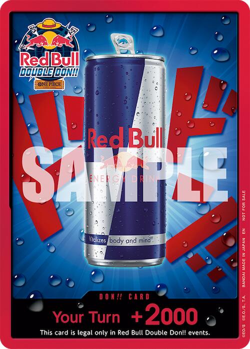 DON!! Card (Red Bull Double Don!!) [One Piece Promotion Cards] | Shuffle n Cut Hobbies & Games