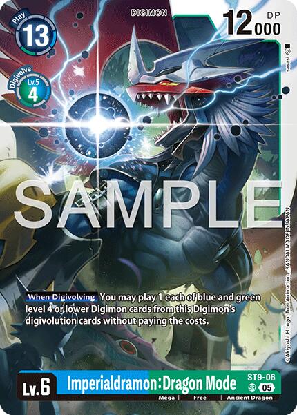 Imperialdramon: Dragon Mode [ST9-06] (Reprint) [Advanced Booster Digimon Generation] | Shuffle n Cut Hobbies & Games