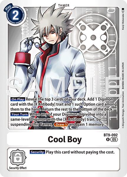 Cool Boy [BT9-092] (Reprint) [Advanced Booster Digimon Generation] | Shuffle n Cut Hobbies & Games