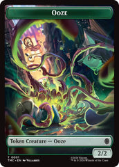 Ooze // Clue Double-Sided Token [Teenage Mutant Ninja Turtles Commander Tokens] | Shuffle n Cut Hobbies & Games