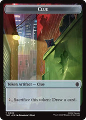 Clue // Rat Double-Sided Token [Teenage Mutant Ninja Turtles Commander Tokens] | Shuffle n Cut Hobbies & Games