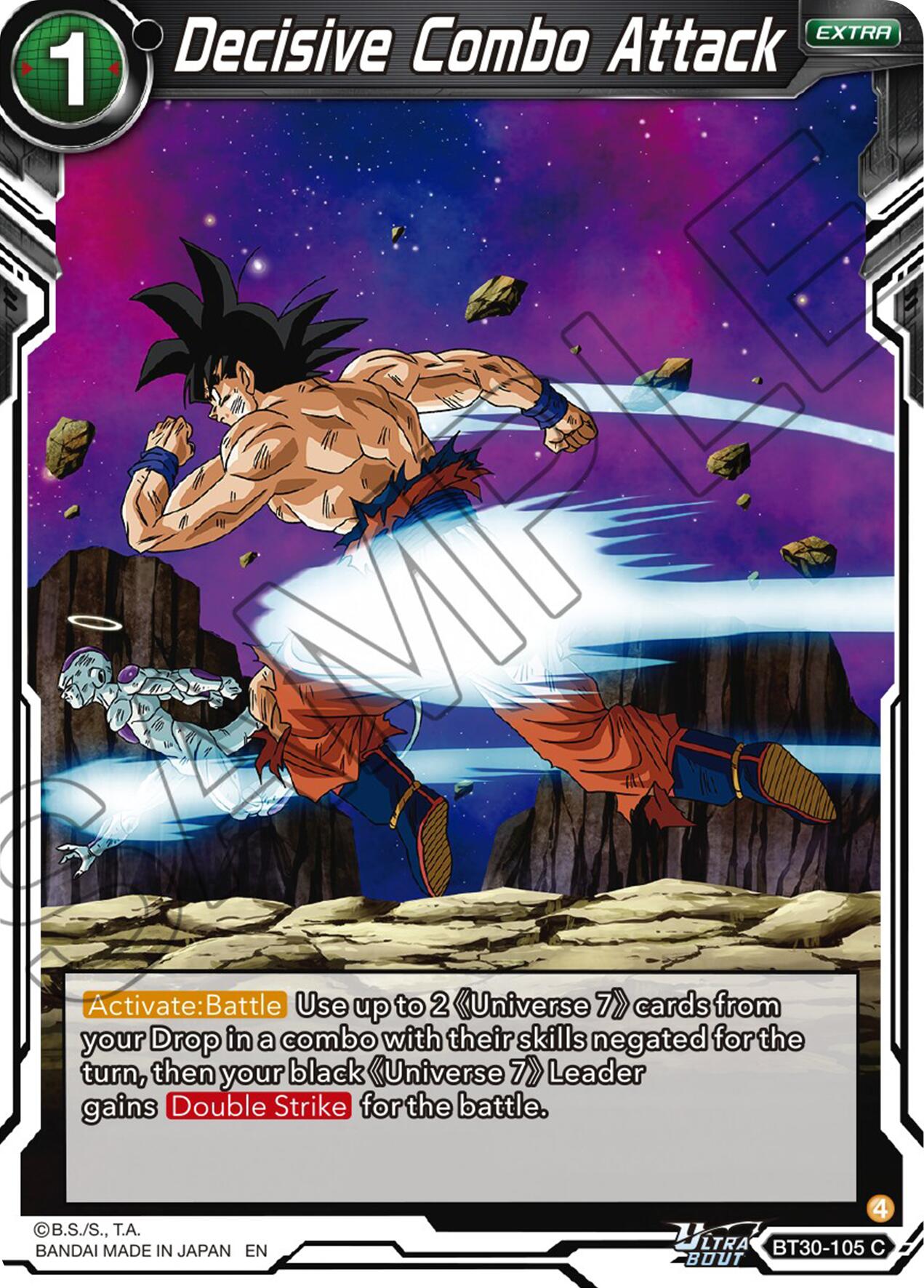 Decisive Combo Attack (BT30-105) [Three Glorious Fighters] | Shuffle n Cut Hobbies & Games