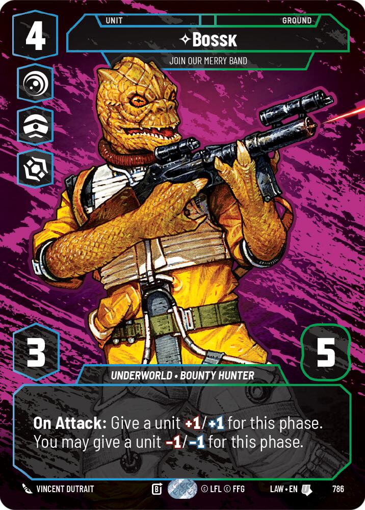 Bossk - Join Our Merry Band (Prestige) (786) (786) [A Lawless Time] | Shuffle n Cut Hobbies & Games