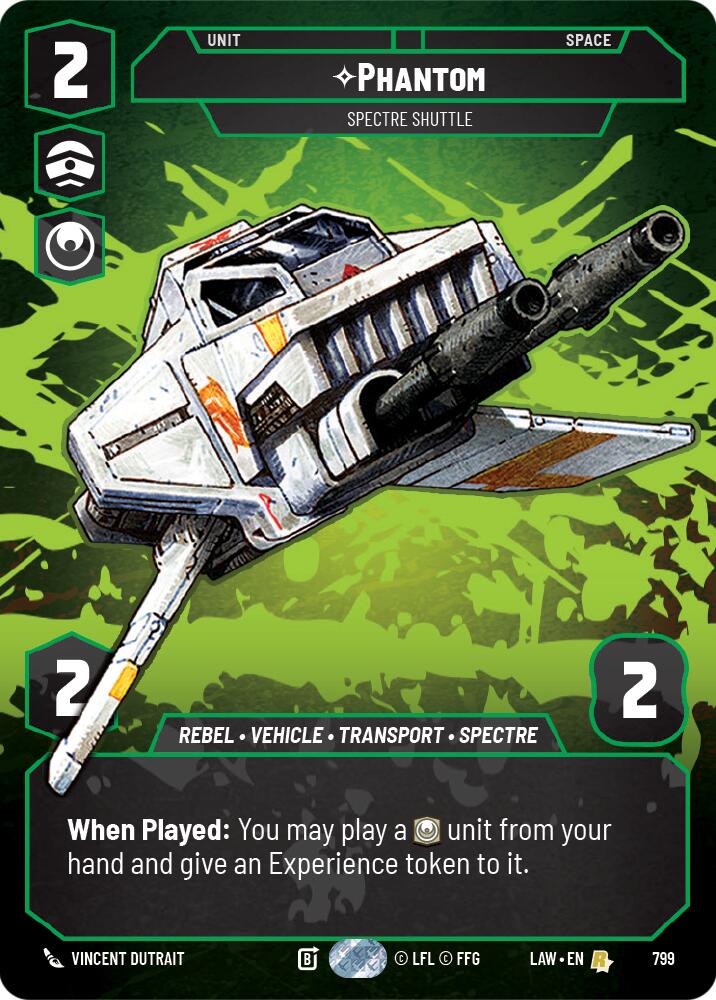 Phantom - Spectre Shuttle (Prestige) (799) (799) [A Lawless Time] | Shuffle n Cut Hobbies & Games