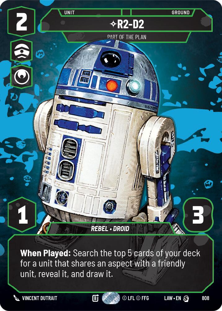R2-D2 - Part of the Plan (Prestige) (808) (808) [A Lawless Time] | Shuffle n Cut Hobbies & Games