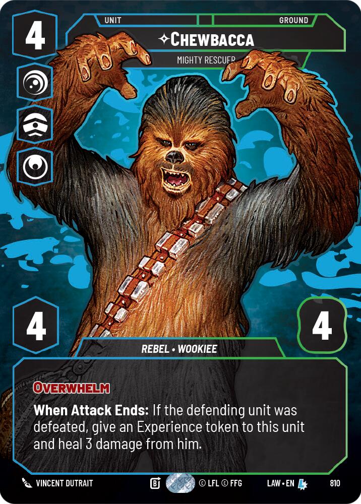 Chewbacca - Mighty Rescuer (Prestige) (810) (810) [A Lawless Time] | Shuffle n Cut Hobbies & Games