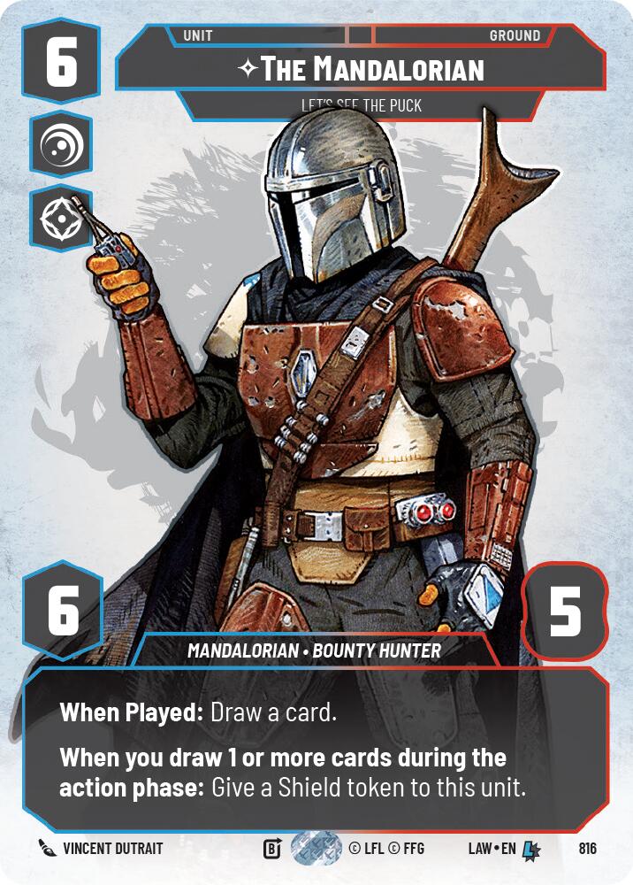 The Mandalorian - Let's See The Puck (Prestige) (816) (816) [A Lawless Time] | Shuffle n Cut Hobbies & Games