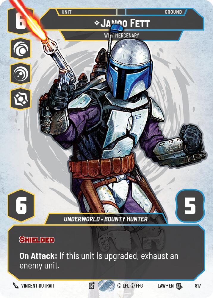 Jango Fett - Wily Mercenary (Prestige) (817) (817) [A Lawless Time] | Shuffle n Cut Hobbies & Games
