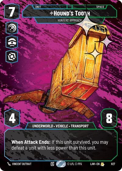 Hound's Tooth - Hunters' Approach (Prestige Foil) (827) (827) [A Lawless Time] | Shuffle n Cut Hobbies & Games