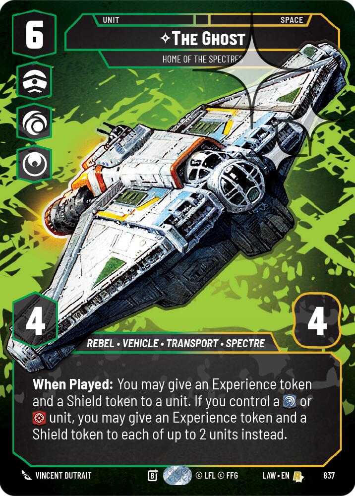 The Ghost - Home of the Spectres (Prestige Foil) (837) (837) [A Lawless Time] | Shuffle n Cut Hobbies & Games