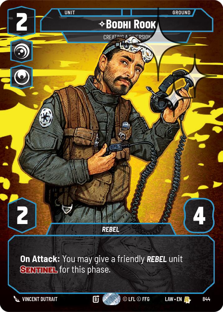 Bodhi Rook - Creating a Diversion (Prestige Foil) (844) (844) [A Lawless Time] | Shuffle n Cut Hobbies & Games