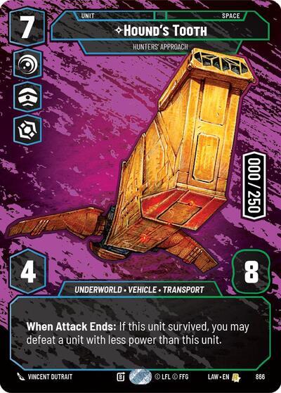 Hound's Tooth - Hunters' Approach (Serialized) (866) (866) [A Lawless Time] | Shuffle n Cut Hobbies & Games