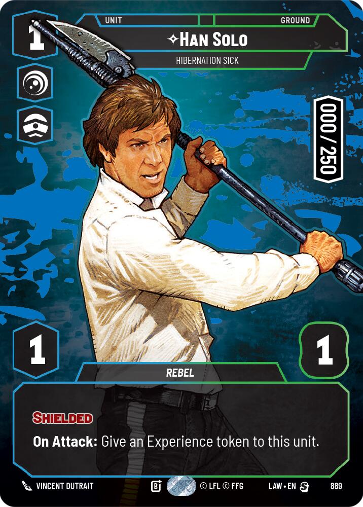 Han Solo - Hibernation Sick (Serialized) (889) (889) [A Lawless Time] | Shuffle n Cut Hobbies & Games