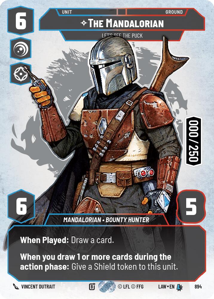 The Mandalorian - Let's See The Puck (Serialized) (894) (894) [A Lawless Time] | Shuffle n Cut Hobbies & Games
