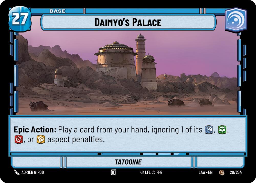 Daimyo's Palace // Experience (20 // T02) (20 // T02) [A Lawless Time] | Shuffle n Cut Hobbies & Games