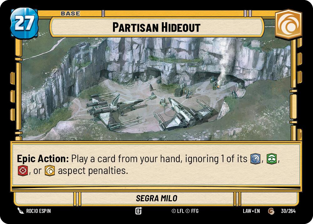 Partisan Hideout // Experience (30 // T02) (30 // T02) [A Lawless Time] | Shuffle n Cut Hobbies & Games
