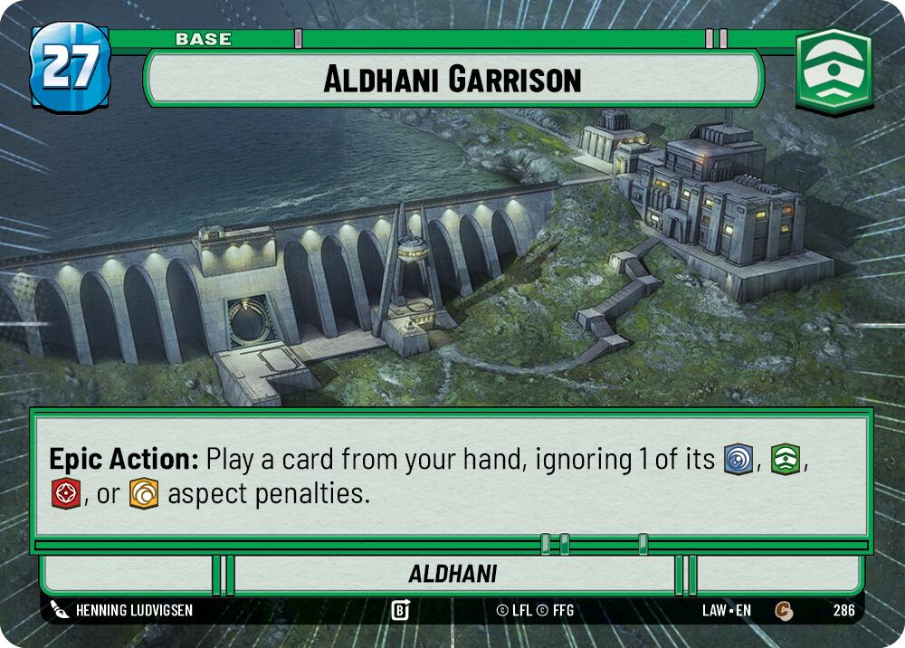 Aldhani Garrison // Experience (286 // t05) (Hyperspace) (286 // T05) [A Lawless Time] | Shuffle n Cut Hobbies & Games