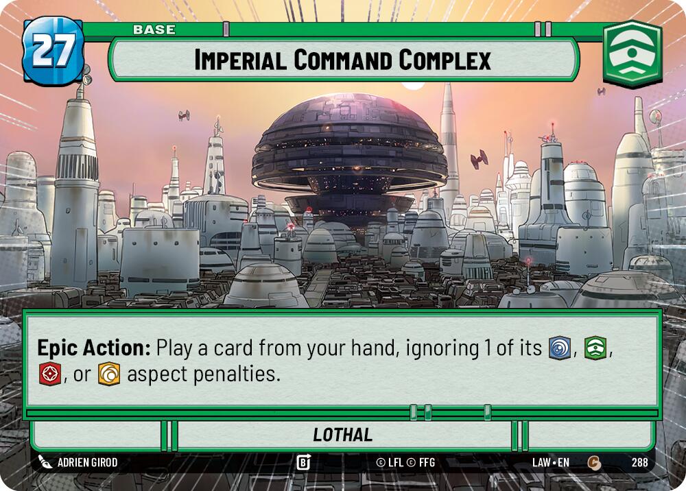 Imperial Command Complex // Shield (288 // t06) (Hyperspace) (288 // T06) [A Lawless Time] | Shuffle n Cut Hobbies & Games