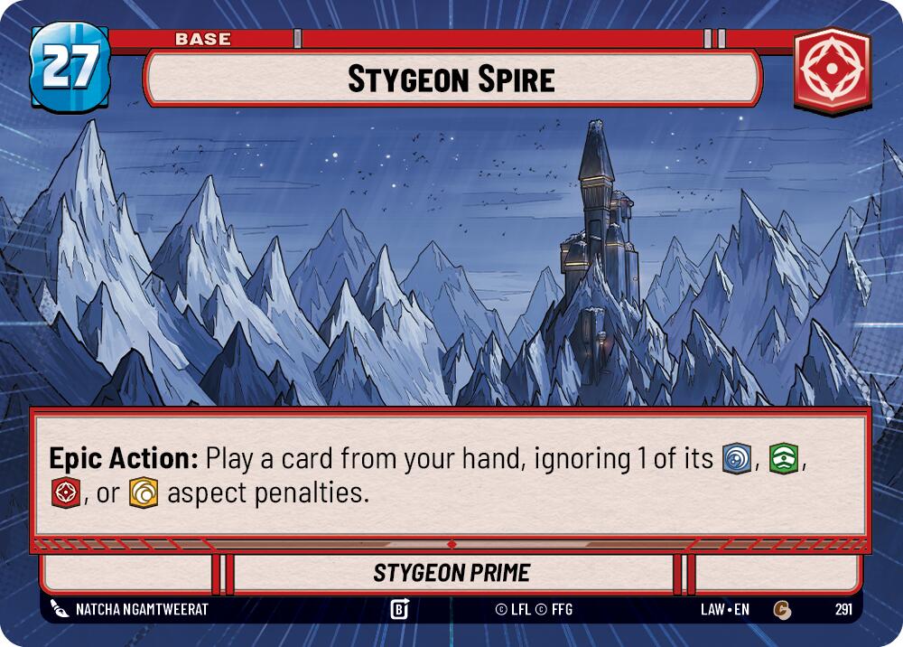 Stygeon Spire // Shield (291 // t06) (Hyperspace) (291 // T06) [A Lawless Time] | Shuffle n Cut Hobbies & Games