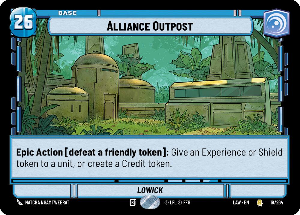 Alliance Outpost (19) (19) [A Lawless Time] | Shuffle n Cut Hobbies & Games
