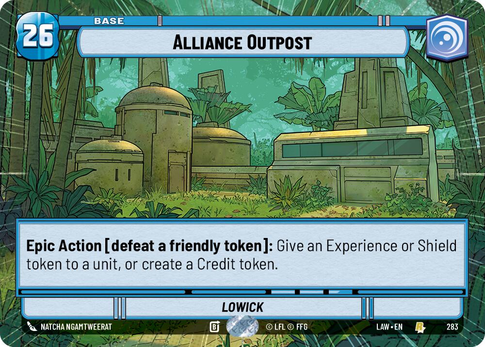 Alliance Outpost (283) (Hyperspace) (283) [A Lawless Time] | Shuffle n Cut Hobbies & Games