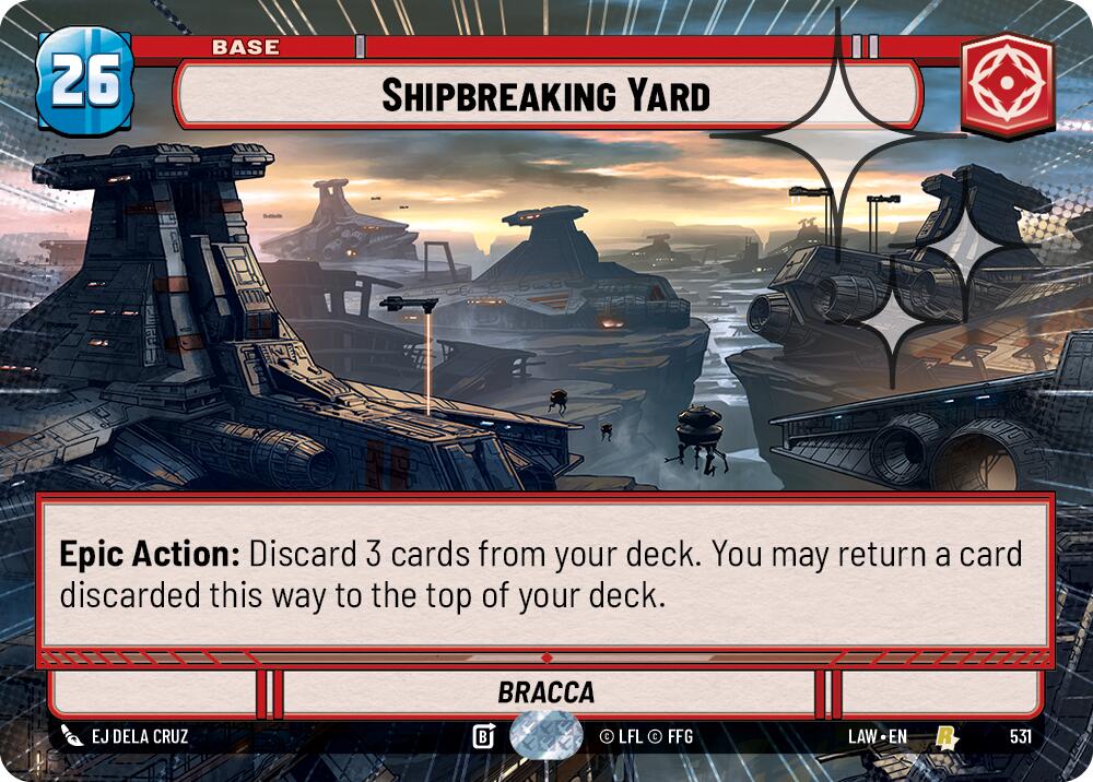 Shipbreaking Yard (531) (Hyperspace Foil) (531) [A Lawless Time] | Shuffle n Cut Hobbies & Games