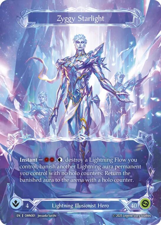 Zyggy Starlight (Marvel) [OMN001] (Omens of the Third Age)  Cold Foil | Shuffle n Cut Hobbies & Games