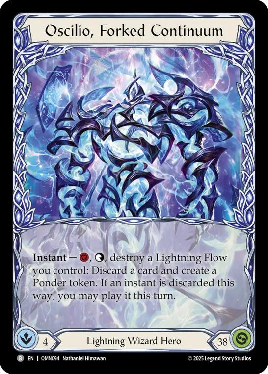 Oscilio, Forked Continuum [OMN094] (Omens of the Third Age) | Shuffle n Cut Hobbies & Games
