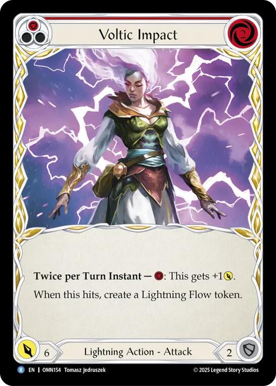 Voltic Impact [OMN154] (Omens of the Third Age) | Shuffle n Cut Hobbies & Games