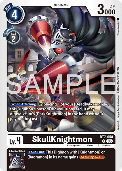 SkullKnightmon [BT7-058] (Reprint) [Advanced Booster Digimon Generation] | Shuffle n Cut Hobbies & Games