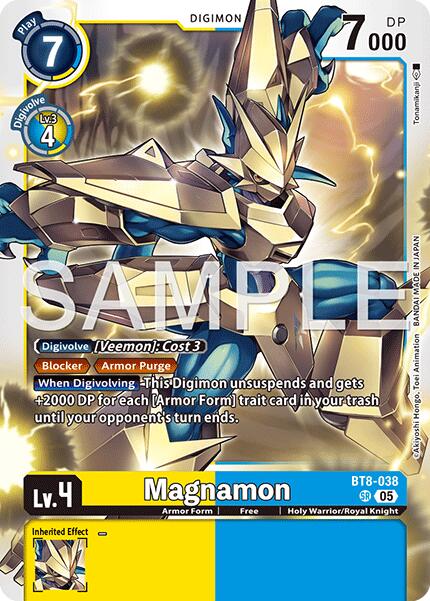 Magnamon [BT8-038] (Reprint) [Advanced Booster Digimon Generation] | Shuffle n Cut Hobbies & Games