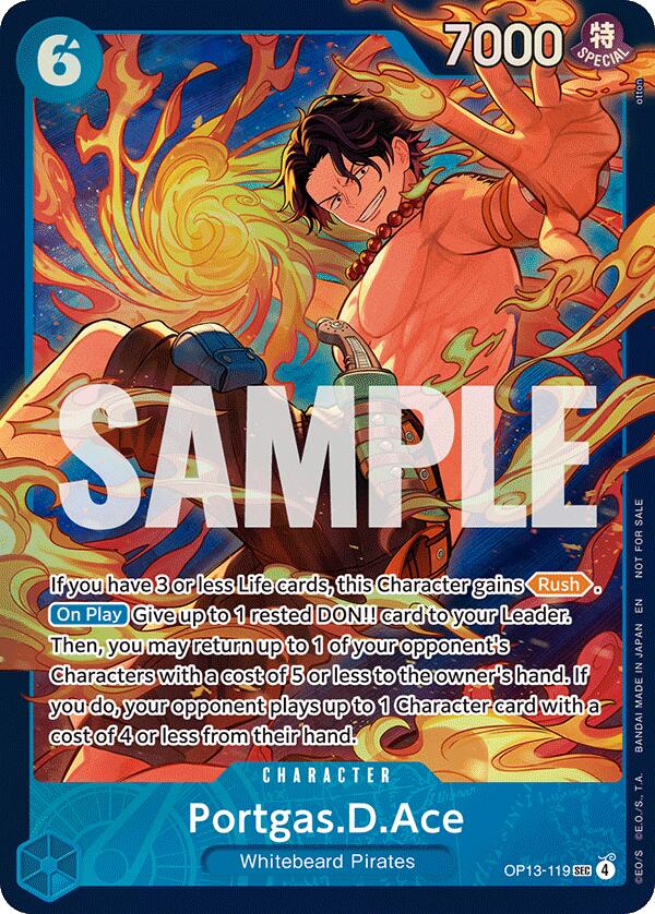 Portgas.D.Ace (Store Treasure Cup 2026) [One Piece Promotion Cards] | Shuffle n Cut Hobbies & Games