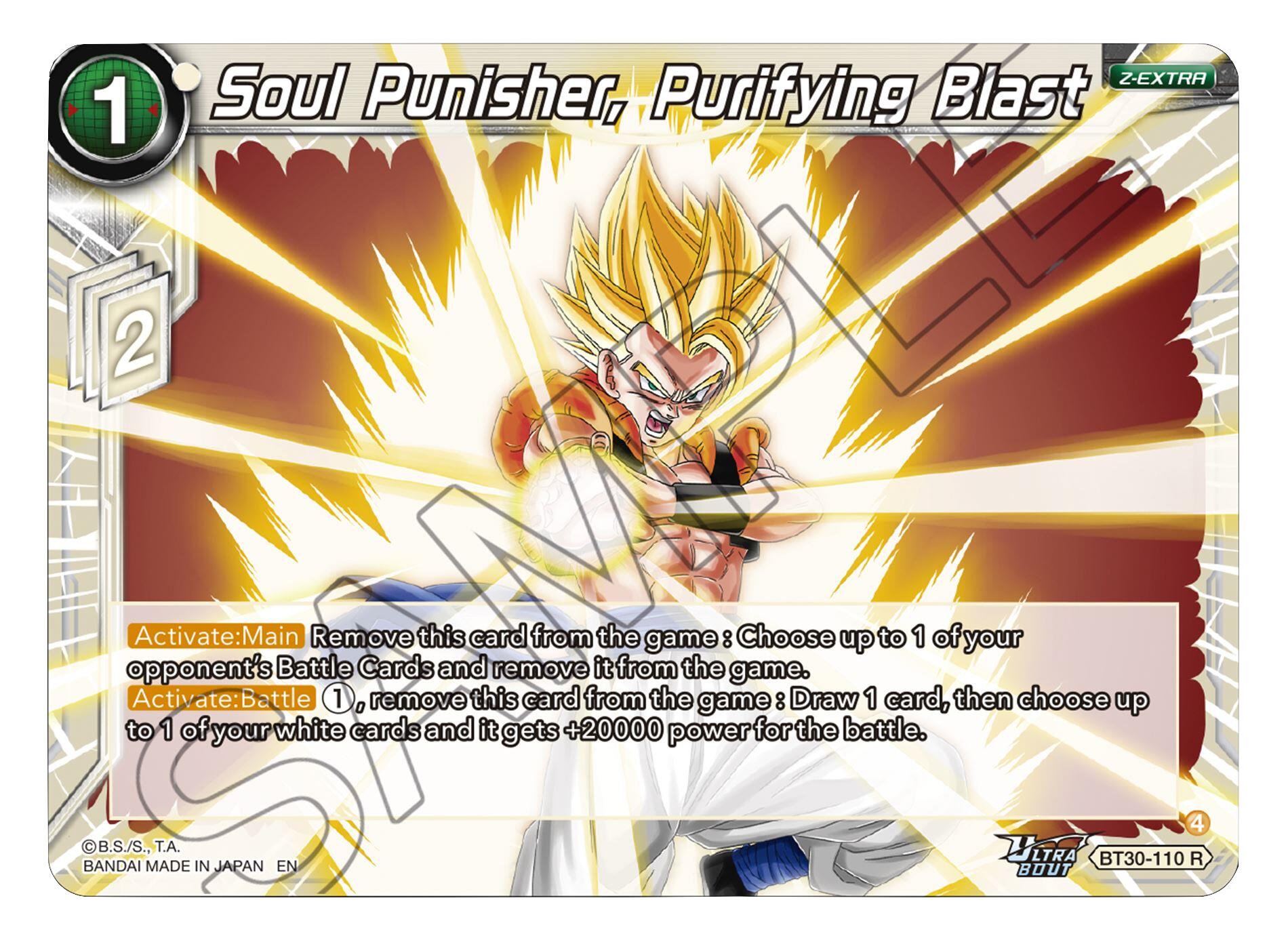 Soul Punisher, Purifying Blast (BT30-110) [Three Glorious Fighters] | Shuffle n Cut Hobbies & Games