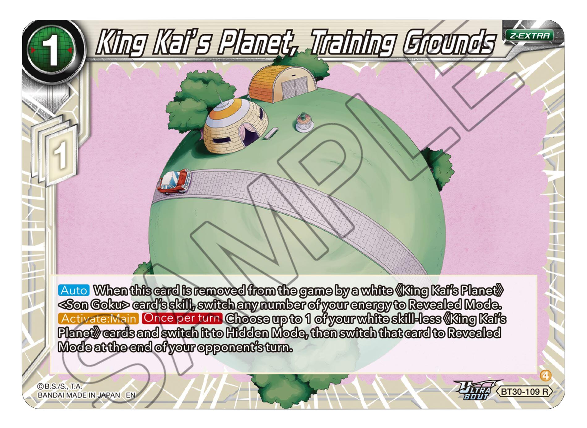 King Kai's Planet, Training Grounds (BT30-109) [Three Glorious Fighters] | Shuffle n Cut Hobbies & Games