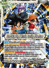 Son Goku, Pan, & Trunks // Son Goku, Pan, & Trunks, Exciting Adventures (BT30-108) [Three Glorious Fighters] | Shuffle n Cut Hobbies & Games