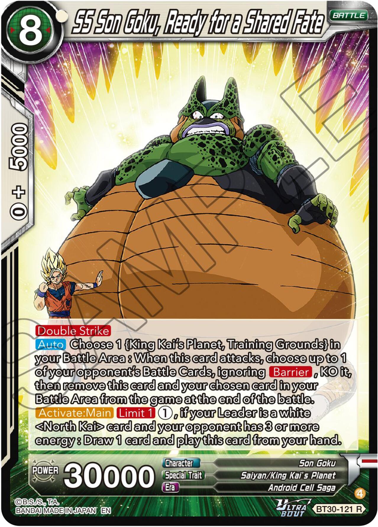 SS Son Goku, Ready for a shared Fate (BT30-121) [Three Glorious Fighters] | Shuffle n Cut Hobbies & Games