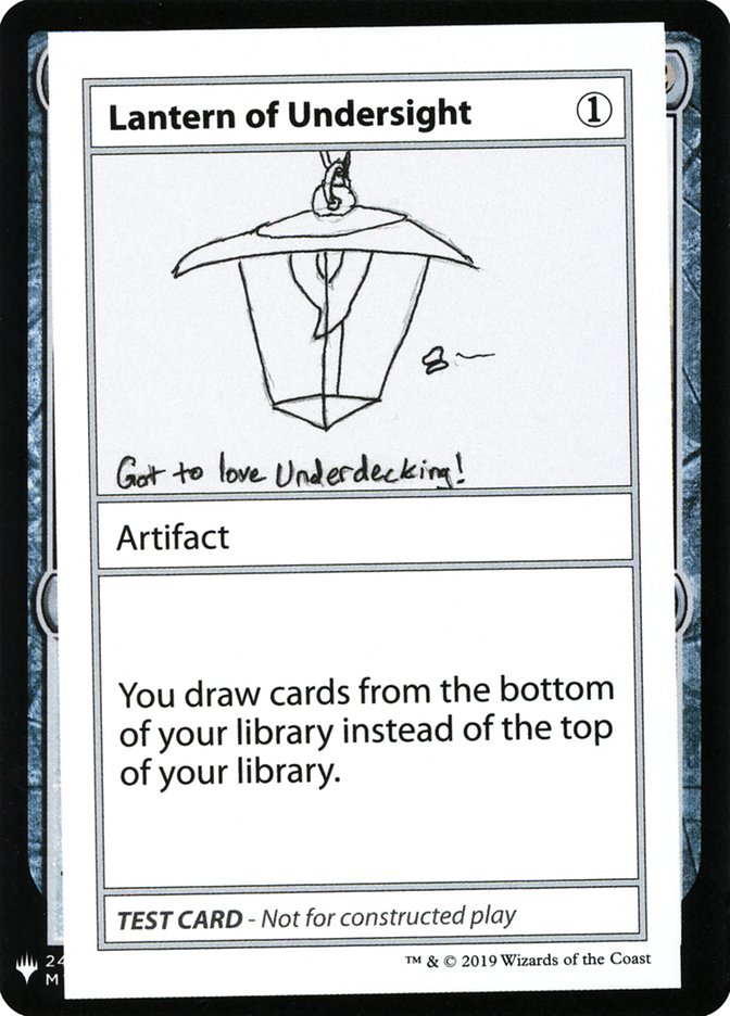 Lantern of Undersight [Mystery Booster Playtest Cards] | Shuffle n Cut Hobbies & Games