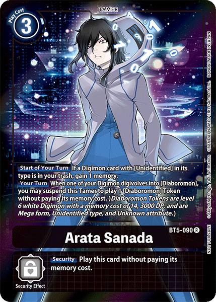 Arata Sanada [BT5-090] (Buy-A-Box Promo) [Battle of Omni Promos] | Shuffle n Cut Hobbies & Games
