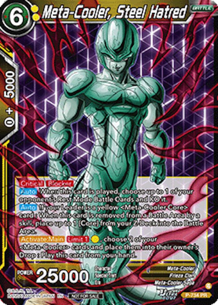 Meta-Cooler, Steel Hatred (Ultra-Bout Series Tournament Pack Vol.2) (P-734) [Tournament Promotion Cards] | Shuffle n Cut Hobbies & Games