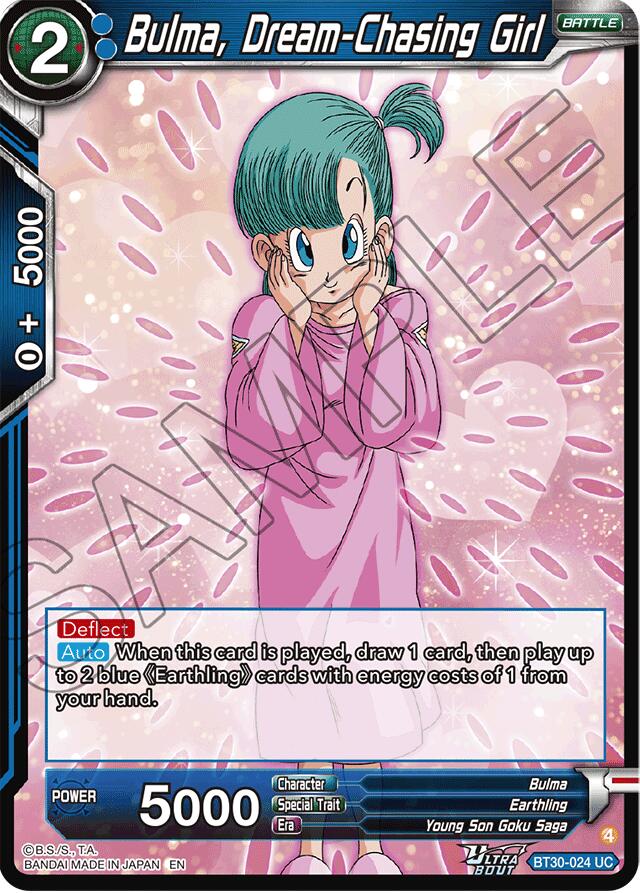 Bulma, Dream-Chasing Girl (BT30-024) [Three Glorious Fighters] | Shuffle n Cut Hobbies & Games